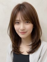 ウィールール 栄町店(WE RULE)&nbsp;髪質改善トリートメント艶髪レイヤーくびれ前下がりボブ