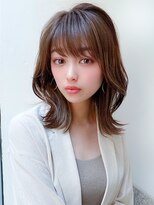 エイミーバイアフロートザガーデン 浦和店(amie by afloat the garden) 大人可愛いハッシュカット/ミディアムレイヤー【浦和】