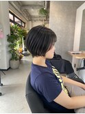 丸みショートボブ