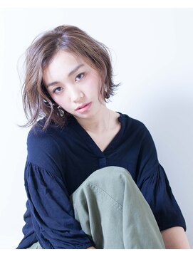 エール(a:le) 切りっぱなしスイングボブ