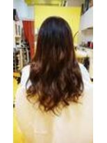 デュオヘアー エクステンションズ 新宿&nbsp;ショートから大変身！大人ロンググラデーション☆彡