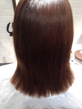 エイモアヘアサロン(A more hair salon) 【縮毛矯正】+【ダメージ補修トリートメント】