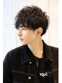 ソフトフェザーマッシュ 黒髪ショート 爽やかにキマる