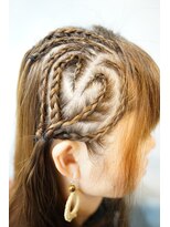 ヘアーサロン ポラリス(POLARIS)&nbsp;ハートコーンロウ