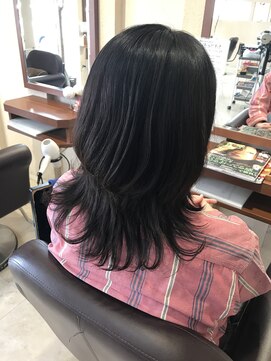 パッション 石巻蛇田店(PASSION) 艶感ばっちり人気のレイヤースタイル