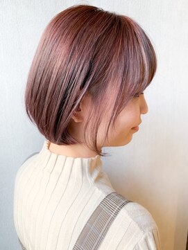 プラグ バイ ネオリーブ(plug by neolive) 耳かけ　ピンク　ミニボブ　N