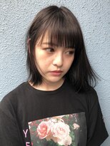 ニコフクオカヘアーメイク(NIKO Fukuoka Hair Make)&nbsp;「NIKO」ブリーチなしグレージュボブ