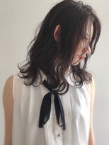 エル セルカ 高田馬場(el CERCA)&nbsp;[高田馬場新宿池袋]切りっぱなしミディの地毛風グレージュ