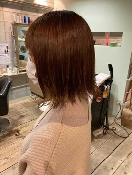 エイチヘア(h hair) 【hhair四条大宮】外はねミディアム