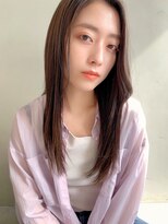 エマエコル(Emma ecole)&nbsp;Emma ecole ココアブラウン アッシュブラウン ツヤ髪 by.Mai