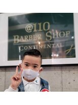 ワンワンオー バーバーショップ コンチネンタル(@110 BARBER SHOP continental)&nbsp;キッズカット