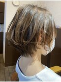 アレンジショートボブ