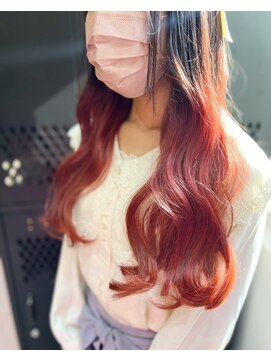 ヴァイス 渋谷店(VAICE) グラデーション　カシスピンク