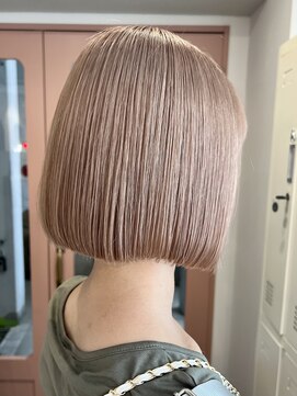 ウルア 吉祥寺店(ULUA) ☆簡単スタイリング☆切りっぱなしミニボブ☆髪質改善艶髪吉祥寺