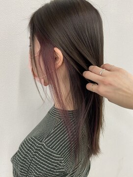 アオアクア バイ グルグル 小岩店(ao akua by GULGUL) ピンクイヤリングカラー☆