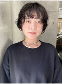 フラットパーマショート(田岡)