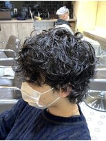 グルーマーズトウキョウ 渋谷店(GROOMER/S TOKYO)&nbsp;ニュアンスパーマ　【韓国マッシュ　ツイストスパイラル】