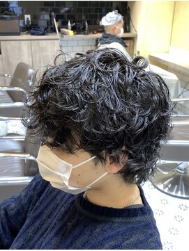グルーマーズトウキョウ 渋谷店(GROOMER/S TOKYO) マレット　スペインカール　波巻きツイストスパイラル