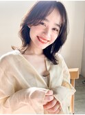 【unami】ミディアムパーマ×大人っぽヘア 澤田 杏奈