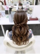 サロン ド リリー(salon de Lily)&nbsp;ナチュラルハーフアップ
