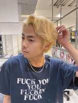 ザスカイ(THE SKY)&nbsp;スパイキーショート&ブロンドカラー