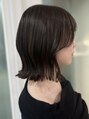 レア 表参道(L'ea) スタイルチェンジもお任せ下さい!ぱつっとタッセルボブ