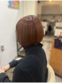 ハイトーンオレンジボブ