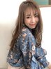 ☆新規平日クーポン☆デザインカット+カラーリング+美髪トリートメント￥7900