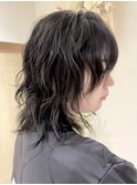 【YUYA】ウルフパーマ_大人パーマ_横浜ウルフ