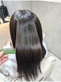 20代/30代/酸性ストレート/黒髪ワンレン/池袋