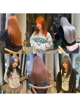 エイト 難波店(EIGHT namba) ハイトーン/難波/ブリーチ/ボブ/レイヤー/ダブルカラー/心斎橋