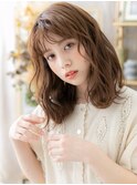 韓国風くびレイヤー外ハネロブウェットヘアc6戸頭20代30代40代
