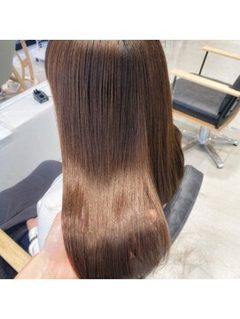 ビューバイネオリーブ 用賀店(Beau'r by neolive) くびれヘア縮毛矯正アプリコットオレンジ夏ハイライト《用賀》