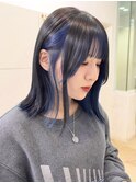 【Lufeli】いとうりお　フェイスフレーミング/ブルーカラー/ボブ