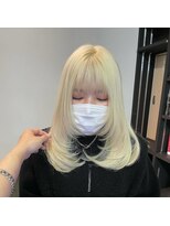 ヴィオラカラー(VIOLLA COLOR) ハイトーンカラー×レイヤーカット/小倉