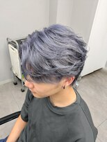 オムデュー(HOMME DEUX) 【YUYA】シルバーフェザーショート