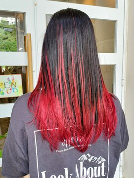 ヘアールーム シープス(hair room sheeps) グラデーションカラー