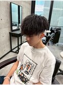 パーマ/メンズ/刈り上げ/眉毛/ツイスト