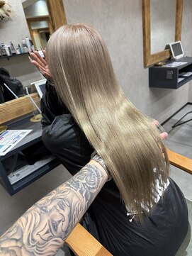 サニー 渋谷(SUNNY) 髪質改善、ダブルカラー、ケラチントリートメント、ケアブリーチ