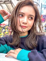 ワンズ ナゴヤ ヴィラ 名古屋栄(ONE's NAGOYA VILA)&nbsp;黒髪クラゲヘアー/オリーブグレー/小顔ココアベージュ