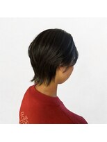 クオリス 上板橋店(QUALIS)&nbsp;秋色艶感ショートボブ◎30代40代前髪あり小顔ひし形