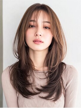 riley大人レイヤーセミロング