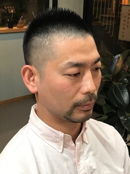 バーバー ヨコヤマ(BARBER YOKOYAMA)の写真/メンズ専用サロンで自分だけの魅力を。骨格や髪質を見極めた高い技術で、似合うStyleをご提案致します。
