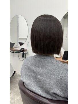 シー 北千住(sii.) 【sii.北千住】切りっぱなしボブ/ぱつっとボブ