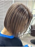 デザインカラーハイライトカラーケアブリーチダブルカラー渋谷