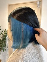 トト 船橋店(toto.)&nbsp;◆ココアブラウンボルドーミディアムレイヤーウルフカット[船橋]