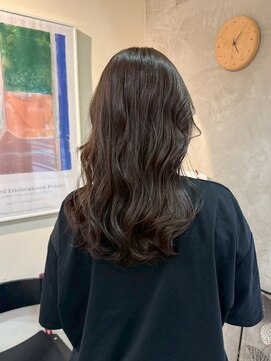 ヘアーブレイス(hair brace) 千葉駅/着物ヘア/大人ガーリー/ダークアッシュ/似合わせカット