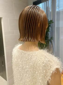 キミトヘアデザインアンドスパ(Kimito Hair design&spa) 韓国風ボブ/髪質改善/レイヤーボブ/30代/外ハネボブ/20代