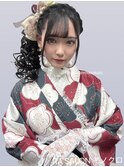 袴ヘアメ♪