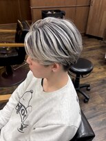 ラフ バイ マグ 南松本(R.A.F. by Mag) メンズバレイヤージュ◎20代30代爽やかツーブロック